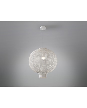 MUNA- LAMPARA RATAN BLANCO D50